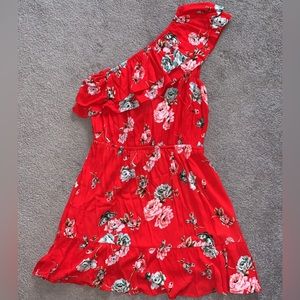 Love Fire Floral Dress